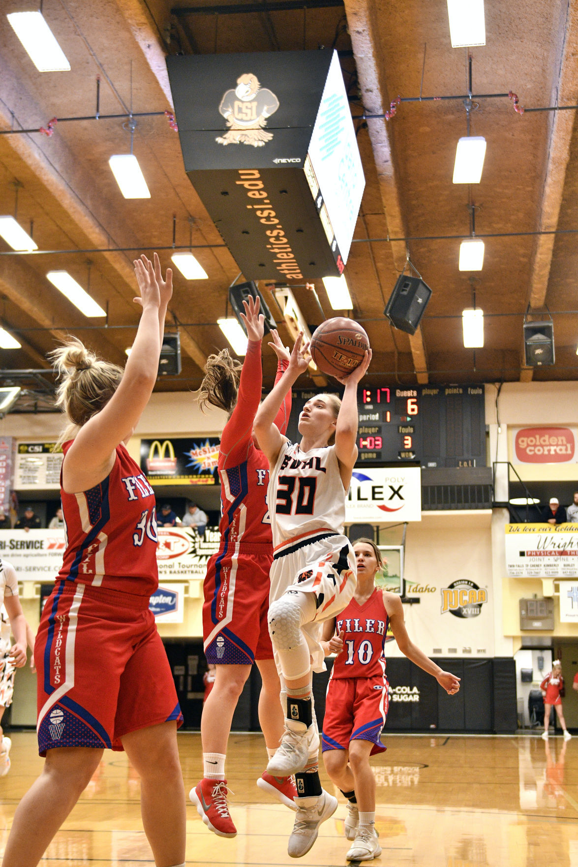 Girls basketball District IV Tournament